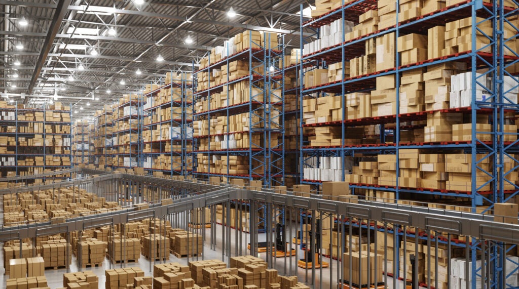 Large Scale Smart Distribution Warehouse cover