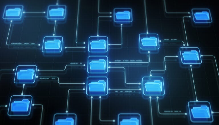 digitally interconnected folders