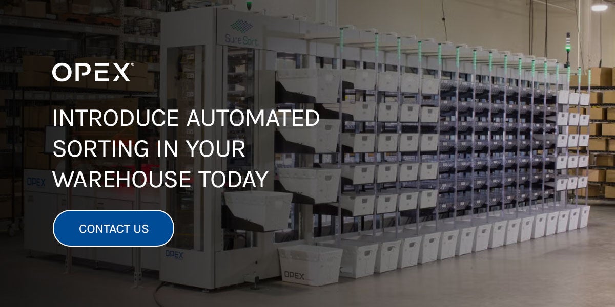 Introduce Automated Sorting in Your Warehouse Today